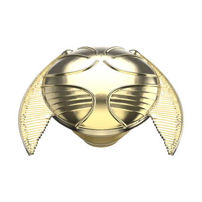 Puffy Enamel Golden Snitch — Adhesive PopGrip - US 97354