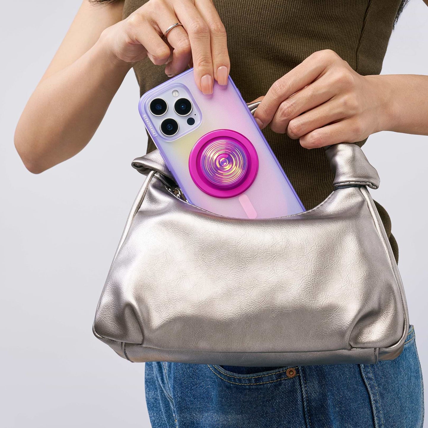 Ripple Iridescent Aviation — MagSafe PopGrip - US 17191