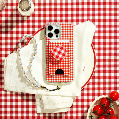 Red Gingham — iPhone 16 Plus MagSafe Case - US 04188