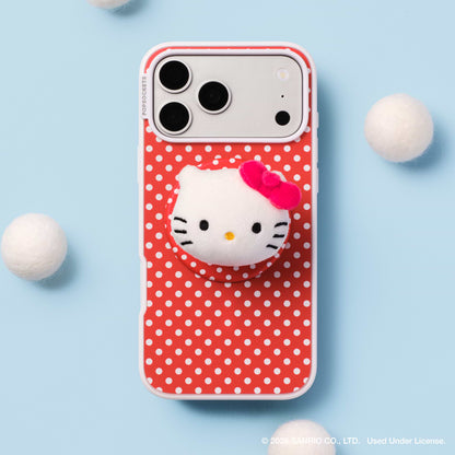 Cherry Red Polka Dot — iPhone 14 Plus MagSafe Case - US 09977