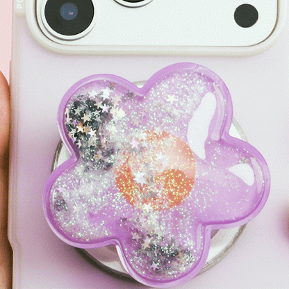 Tidepool Squishy Daisy Lavender — MagSafe PopGrip - US 09794