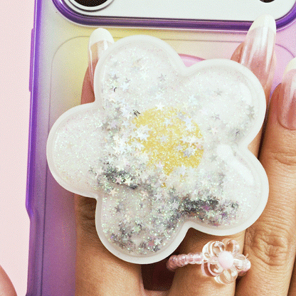 Tidepool Squishy Daisy White — MagSafe PopGrip - US 42062