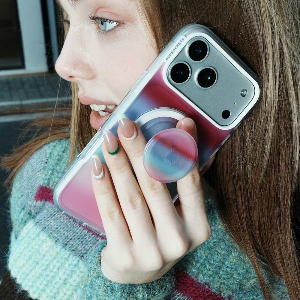 Pink Ombre Tide — iPhone 16 Plus MagSafe Case - US 37089