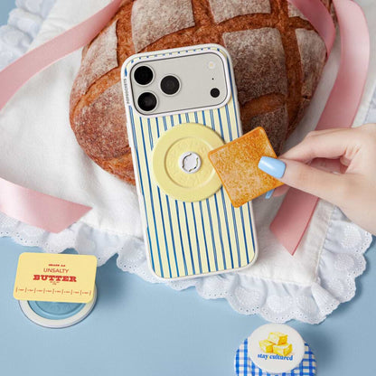 Butter Stripes — iPhone 17e/16e MagSafe Case - US 67828