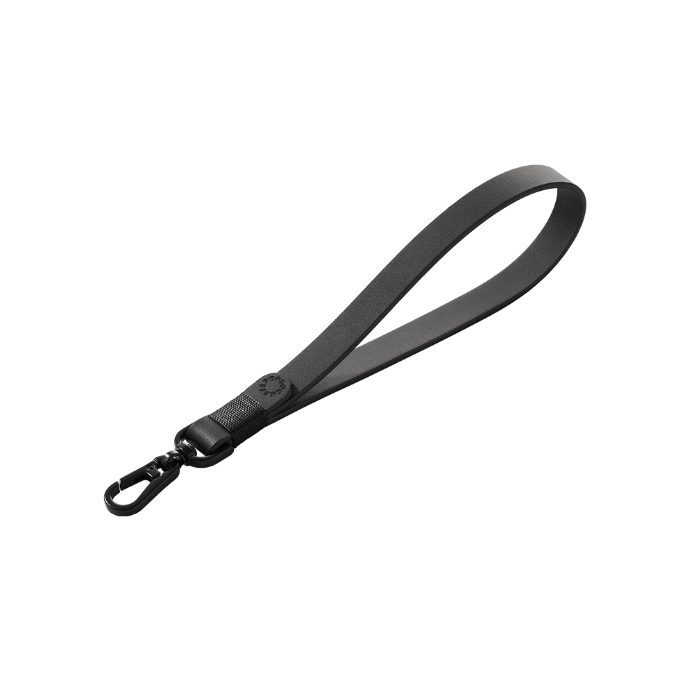 Vegan Leather Black — Phone Wristlet - US 99110