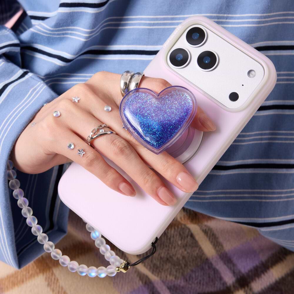Tidepool Squishy Heart Lavender — MagSafe PopGrip - US 89236